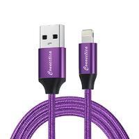 MFi Certified Lightning Cable Nylon Braided USB Cord Compatible With IPhone